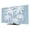Light Blue White Sky8, variant on Indoor TV Cover 85 Inch, Tropical Palm Tree Elastic Monitor Dust Covers for Television Vintage Light Blue Exotic Botanical Plants Dustproof Fitted TV Cover for Inside 74.1"L x 41.7"H