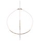 thumbnail image 2 of Diadema de boda de estilo bohemio para mujeres y niñas, colgante de gota de agua de diamante de cristal, tocado de aro, accesorios para el cabello, color dorado LingWen 9024715010155, 2 of 5