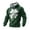 A72 Multicolor, variant on Xdegoge Mens St Patricks Day Hoodie Long Sleeve Big Glitter Shamrock Graphic Sweatshirt Casual Drawstring Hooded Pullover Top for Holiday Festival Party Wear