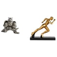 thumbnail image 1 of Figura moderna de búho corredor, escultura abstracta de animal para sala de estar, oficina, armario, entrada, adorno de mesa, decoración del hogar, me, 1 of 8