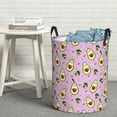 thumbnail image 5 of Different Avocados Laundry Basket, Laundry Hamper Waterproof Laundry Bag Clothes Hamper Laundry Bin with Handles for Bedroom, Living Room, Kids Room-#, 5 of 5