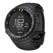 Men's Core All Black SS014279010 Resin Quartz Sport Watch