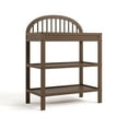 thumbnail image 2 of Graco Olivia Infant Wood Changing Table with Changing Pad, Hazelnut, 2 of 13