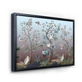 thumbnail image 2 of Designart Chinoiserie With Birds and Peonies XI FLOAT FRAME WALL ART, 2 of 4