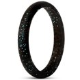 thumbnail image 4 of Bangcool 7PCS Silicone Ring Fashion Shimmering Powder Wedding Ring Couple Ring, 4 of 10