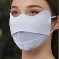 thumbnail image 1 of Mascarilla facial de hielo de malla transpirable con apertura for los ojos for enfriar, aliviar la hinchazón y recuperar el cuidado de la piel, 1 of 6
