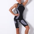 thumbnail image 3 of REALiKUN Workout Sets for Women Seamless Crop Tops Leggings Matching 2 Pieces Outfits Yoga Outfits Gray L, 3 of 8