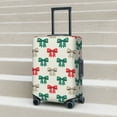 thumbnail image 6 of Uemuo Retro bows Printed Washable Luggage Cover - Fashion Suitcase Protector Fits 18-32 Inch Luggage-X-Large, 6 of 7