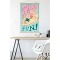 thumbnail image 5 of Frosty The Snowman - Happy Jolly Fun Wall Poster with Magnetic Frame, 22.375" x 34", 5 of 5