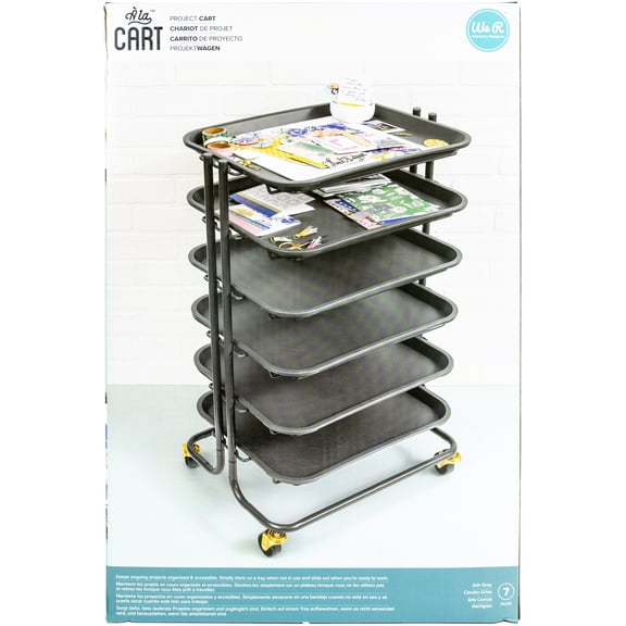 We R Memory Keepers Project Cart-6 Removable Trays