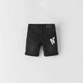 thumbnail image 5 of GYRATEDREAM Baby Little Big Boys Denim Shorts,Elastic Waistband Ripped Holes Jeans Summer Wear Ripped Distressed Fashion Denim Shorts with Pockets 6M-10Y, 5 of 5