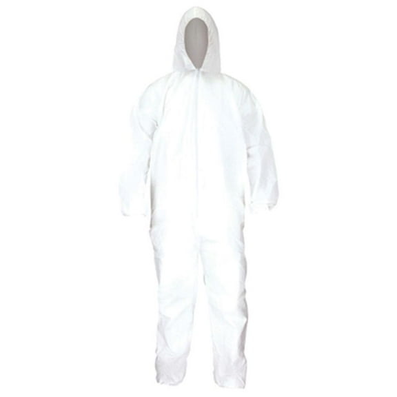 (Price/EA)SAS Safety Corp Coverall Hooded Medium, SA6892