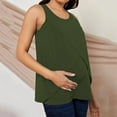 thumbnail image 2 of Celivon Womens Maternity Nursing Tank Top Summer Sleeveless Crewneck Breastfeeding Cami Vest Top Flattering Comfy Pregnancy Clothes, 2 of 7