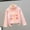 Pink, variant on SGFCWSX Girls Crew Neck Sweatshirt Oversized Print Pullover Top Toddler Fall Fleece Lined Sweatshirts Pink Size 4 Years