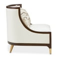 thumbnail image 4 of Belmont Place Accent Chair - Cream/Espresso, 4 of 16