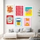 thumbnail image 2 of Cuadro nórdico de zumo de frutas y tomates, arte de pared, cita de Color, póster para el Hogar para Niñas, impresión Modular, pintura en lienzo para cocina, decoración del hogar, 2 of 4