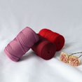 thumbnail image 2 of 300G/PC Hollow Flat Yarn For Hand Knitting Crochet Bag DIY Summer Hat Rug Basket Woven Silk Thread Polyester Viscose String Line, 2 of 7