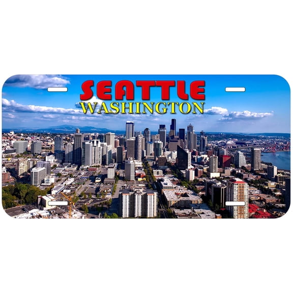Seattle WA TAG07 Novelty Car Auto License Plate