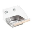 thumbnail image 2 of Comedero para pájaros, comedero para pájaros, taza, estación de alimentación, tazón de comida para pájaros a prueba de derrames, taza para loros L 1 taza, 2 of 9