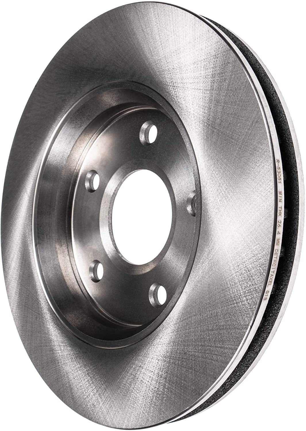 Detroit Axle - Front Disc Brake Rotors for 11-20 Hyundai Elantra, 14-24 Kia Forte Forte5, 13-20 Elantra GT, 18-23 Kona, 12-21 Veloster, 20-26 Venue, 14-25 Soul 21-25 Seltos: 11.02 inch Rotor