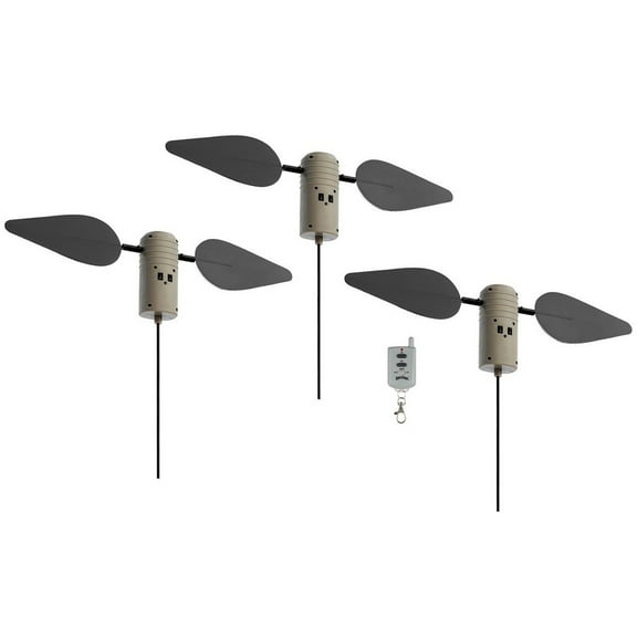 Lucky Duck Lucky Field Flashers with Remote, Decoy 3 Pack