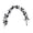Black-4, variant on Lilixerw Halloween Garland Decoration, Twig Vine with Ghost and Spider Web Accent, for Arch, Mantel, Doorway and Railings Display, 13.78 inch