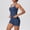 🔥 Blue, variant on Gifts Dianli Women's Yoga Fashion Solid Color Sports Outfit, High Waist Shorts and Top, Outdoor Athletic Set, Comfortable Two Piece Activewear, Modern Summer Fitness Suit Pink M
