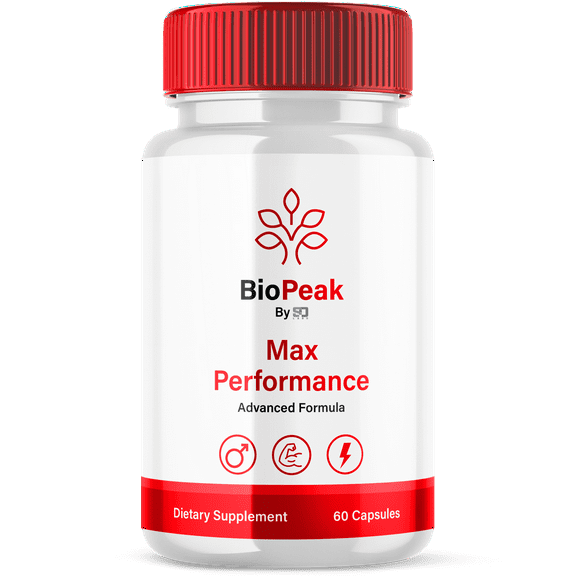 BioPeak for Men Advanced Formula Male Wellness Supplement Pills Bio Peak 60 Capsules