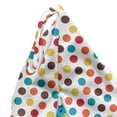 thumbnail image 5 of Polka Dots Lounger Chair Bag, Colorful Points on a Plain Backdrop, High Capacity Storage with Handle Container, Lounger Size, White Multicolor, by Ambesonne, 5 of 5