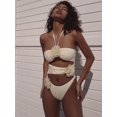 thumbnail image 5 of Traje de baño de una pieza para mujer Bikini 3D Traje de baño de mujer con flores tridimensionales, 5 of 5
