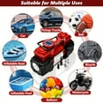 thumbnail image 3 of Twin Cylinder Air Compressor, 12V Portable Heavy Duty Tire Inflator With Digital Gauge, 3 of 4