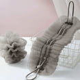 thumbnail image 4 of 2 In 1 Shower & Back Scrubber Exfoliating Back Scrubber Long Body Scrub Sponge Shower Loofah With Handle For Women Men Deep Clean Body Washing, 4 of 4