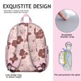 thumbnail image 2 of Floral Print Ergonomic School Backpack - Waterproof Student Daypack with Spine-Friendly Design, 2 of 4