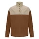 thumbnail image 3 of Blusa y camisa de manga larga con cuello alto para hombre, estilo casual, con retazos, de algodón., 3 of 5
