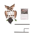 thumbnail image 3 of Lámpara De Decoración Con Forma De Búho De Carga Solar Al Aire Libre, Lámpara De Jardín, Lámpara Artesanal De Hierro, Lámpara Con Punta Speravity HA017575-00, 3 of 7
