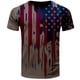 thumbnail image 4 of Hombres Casual cuello redondo Popular 3D bandera digital impresión pulóver Fitness deportes pantalones cortos mangas camiseta blusa Pompotops oipoqjl32479, 4 of 5