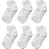 Hanes - Women's Performance Athletic Ankle Socks, 6 Pairs