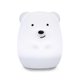 thumbnail image 1 of Silicone night light, bear -8 soft colors, remote sleep timer - rechargeable, 1 of 5