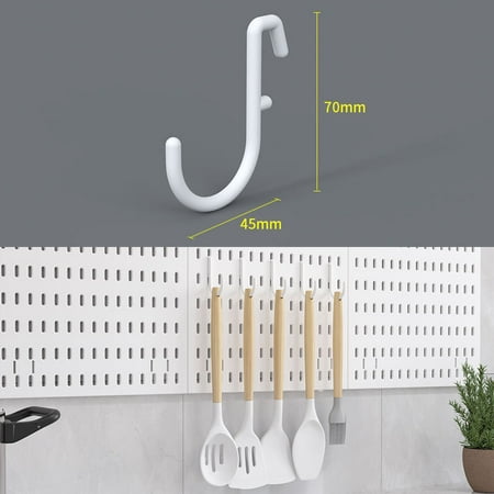

Punch-free Hole Board Rack Kitchen Hole Board Accessories Finishing Display Rack Multifunctional Hole Board