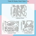 thumbnail image 2 of Troqueles de corte de golf para hombre y mujer para scrapbooking DIY, troqueles de metal para deportes de golf, plantillas de repujado, 2 of 9