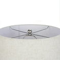 thumbnail image 6 of 29" Matte Black Ceramic Spherical Table Lamp - Nourison, 6 of 7