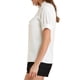 thumbnail image 4 of CAMISA DE BOTONES CON VOLANTES PARA MUJER INSPIRAR CHIC DE MANGA CORTA SÓLIDA BLUSA DE OFICINA L BLANCA, 4 of 6