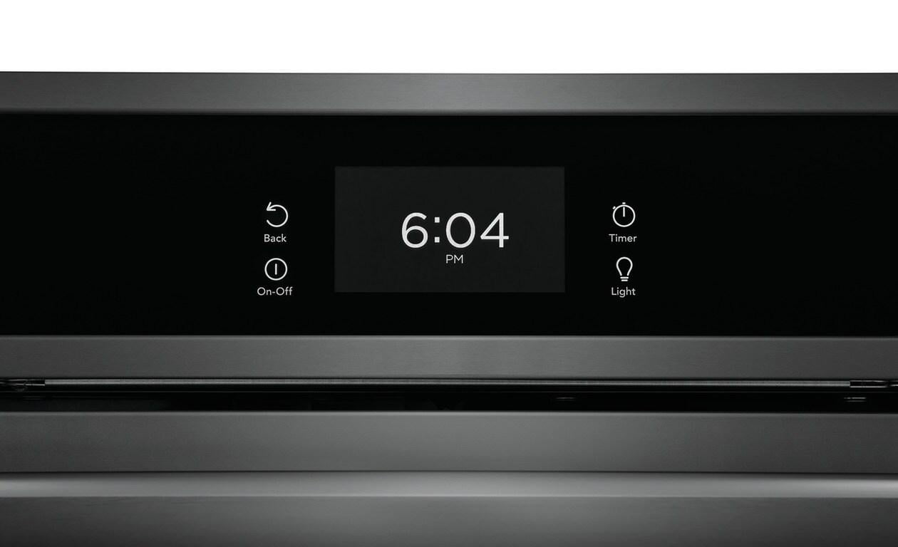 Frigidaire Gallery GCWM3067AD 30 inch Black Stainless Wall Oven and Microwave Combination