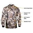 thumbnail image 2 of HOT SHOT Men’s Camo Performance Fleece Hoodie – Veil Cervidae Hoodie Hunting Pullover, XX-Large, 2 of 6