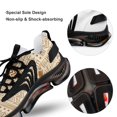 thumbnail image 7 of Africa Graphic Art Walking Shoes for Men Woman Lightweight Tennis Fashion Elastic Sports Shoes Cushion Basketball Shoes, 7 of 7