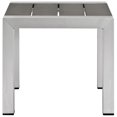 thumbnail image 6 of Modway Shore 2 Piece Outdoor Patio Aluminum Set in Silver Gray, 6 of 6