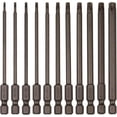 LABAKUI-11Pcs Security Torx Bit Set Tamper Proof Torx Bits Magnetic ...