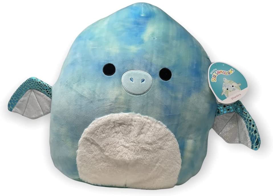 Squishmallow Official Kellytoy Plush 16" Brody The Blue Dino Ultrasoft Stuffed 