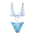 thumbnail image 7 of Womens Floral Bikini Sets High Waisteded Bikini Sets Two Piece Swimsuit for Women Trendy Swim Suits for Women 2026 Beach Pool Party, 7 of 7