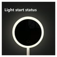thumbnail image 4 of LED Makeup Mirror Desktop Lamp USB Charging Light Touch Dimme Cosmetic Mirror With Storage Makeup Natural Light Vanity Mirrors ,Widely Use, 4 of 7